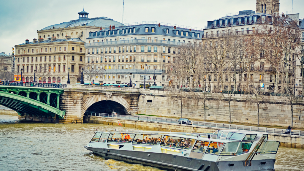 Take a boat ride on the Seine River